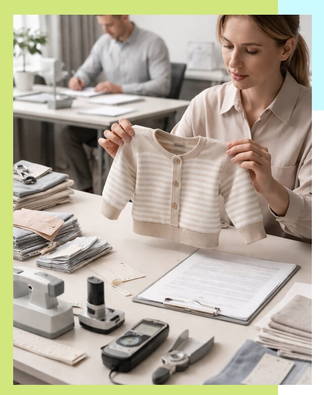 Сертификация детской одежды и текстильных изделий в Новодвинске