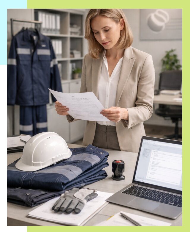 Сертификация спецодежды в Новодвинске от 7159 р. | Алешин-Нвд