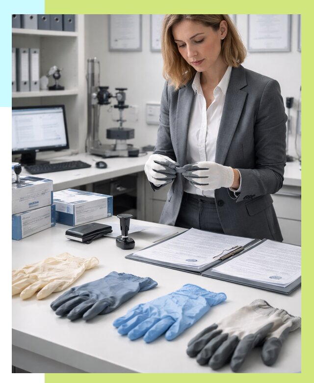 Сертификация перчаток в Новодвинске от 8693 р. | Алешин-Нвд