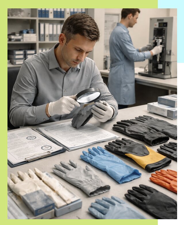 Сертификация перчаток и средств защиты продукции в Новодвинске