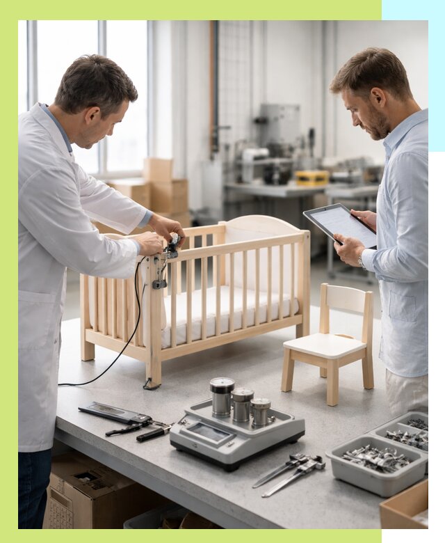 Сертификация детской мебели и проверка безопасности в Новодвинске