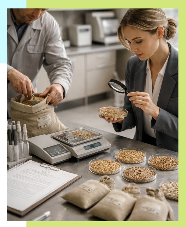 Сертификация зерна в Новодвинске по цене от 15341 р. | Алешин-Нвд