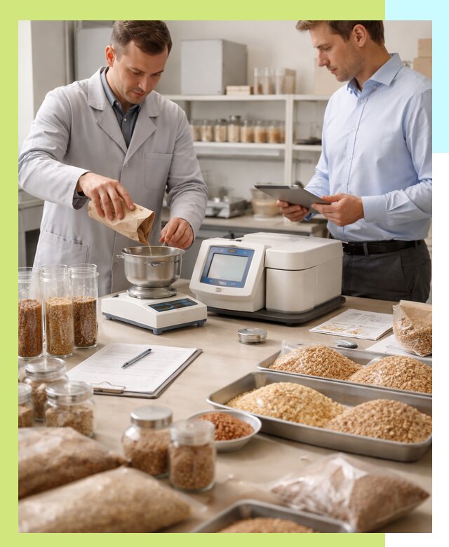 Сертификация зерна и зерновой продукции в Новодвинске для экспорта