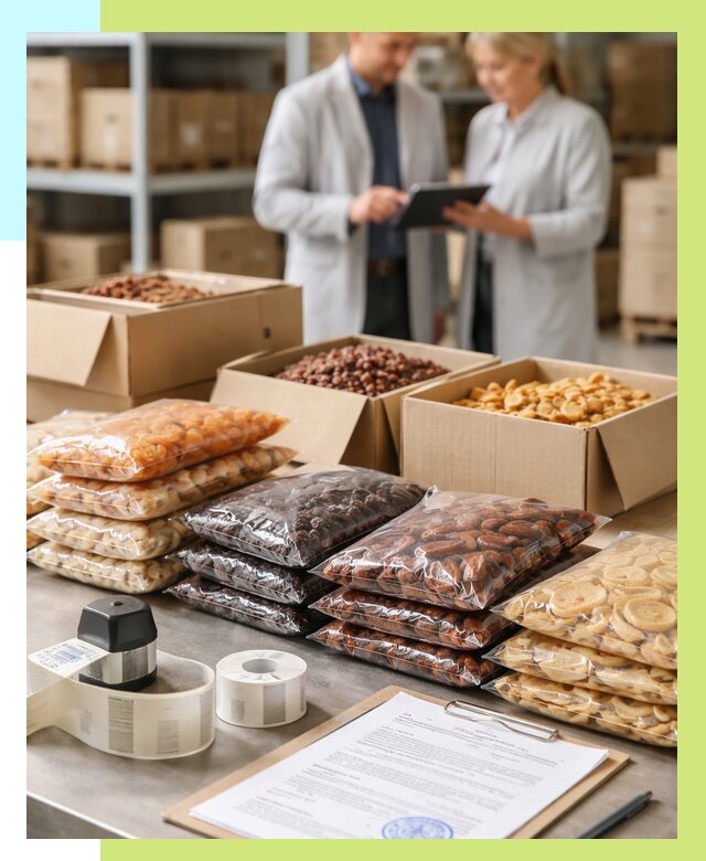 Сертификация сухофруктов в Новодвинске от 12272 р. | Алешин-Нвд под ключ