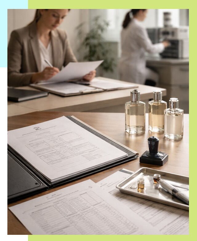 Сертификация парфюмерии в Новодвинске от 15341 р. | Алешин-Нвд