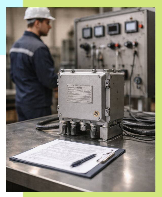 Сертификация взрывозащищенного оборудования в Новодвинске от 35795 р. | Алешин-Нвд