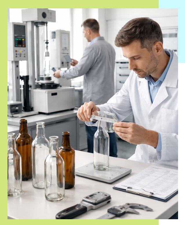 Сертификация стеклянных бутылок и сопутствующей упаковки в Новодвинске