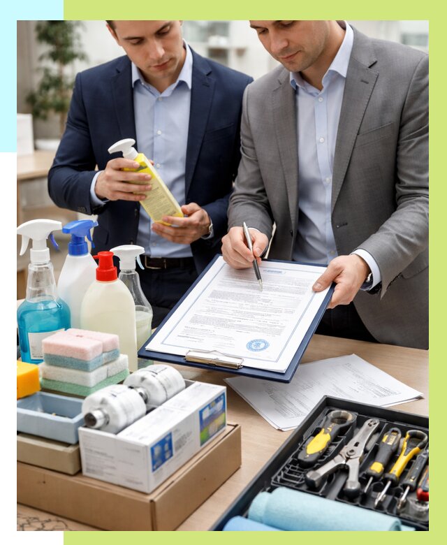 Сертификация хозяйственных товаров в Новодвинске, от 18409 р. |Алешин-Нвд