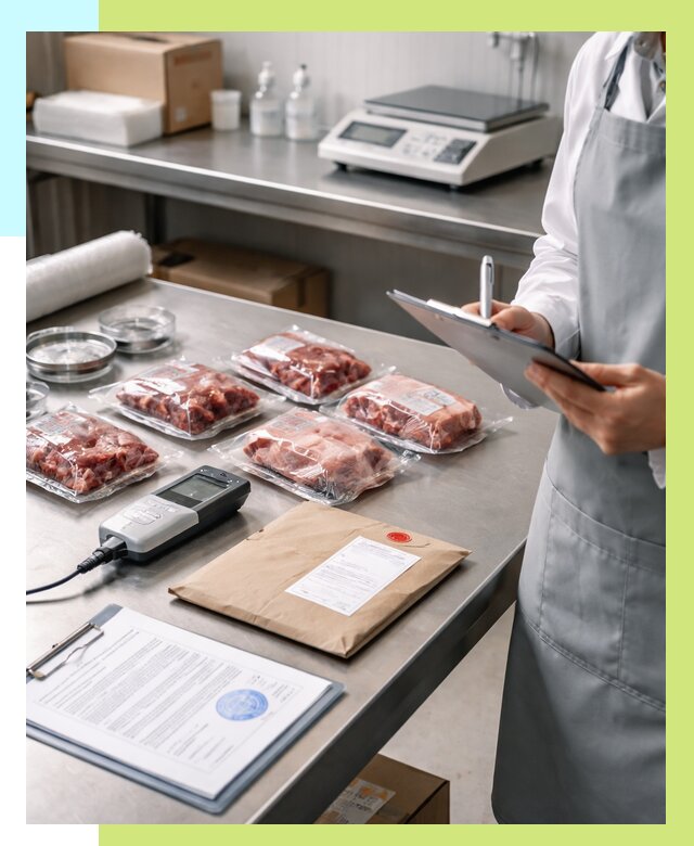 Сертификат на мясо и декларация в Новодвинске от 8693 р. | Алешин-Нвд