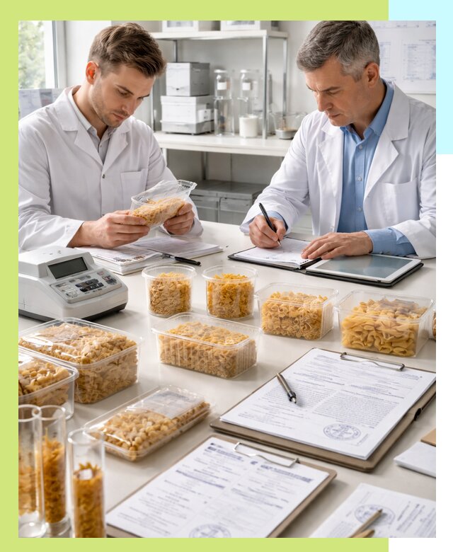Сертификация макаронных изделий и технологической документации в Новодвинске