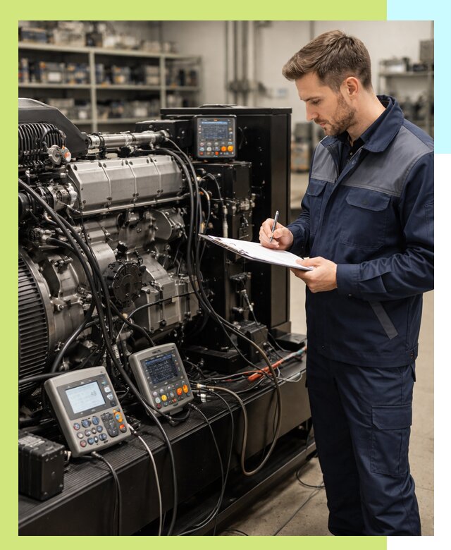 Сертификация дизельных генераторов и их оборудования в Новодвинске