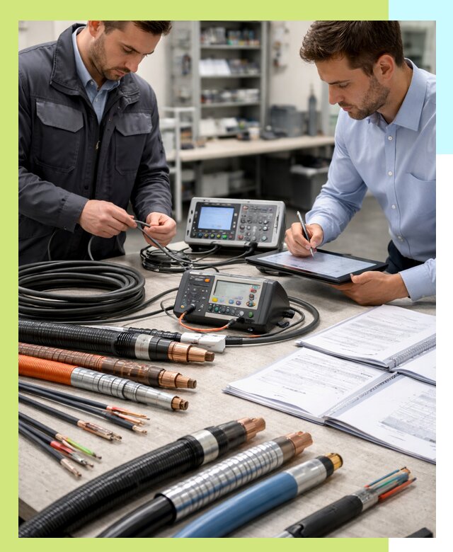 Сертификация кабеля и электропроводки в Новодвинске под ключ