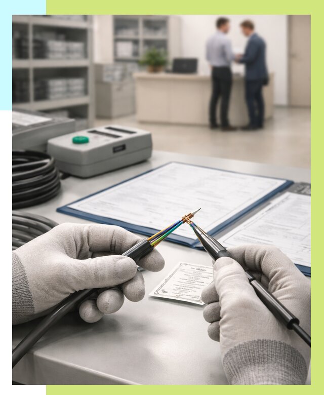 Сертификация провода в Новодвинске от 18409 р. в Алешин-Нвд