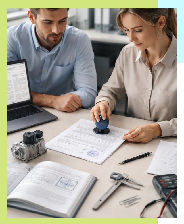 Выдача паспорта изделия и техническая экспертиза продукции в Новодвинске