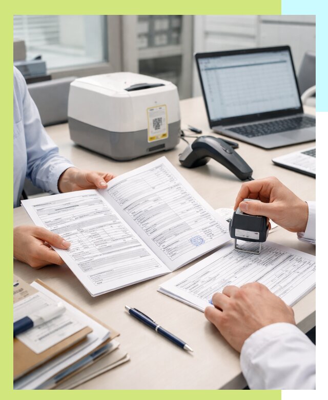 Оформление паспорта на товар и сопроводительных документов в Новодвинске