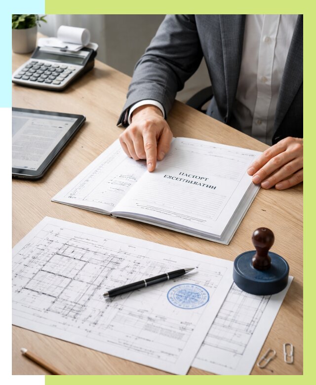 Паспорт эксплуатации в Новодвинске под ключ от 4602 р. Алешин-Нвд