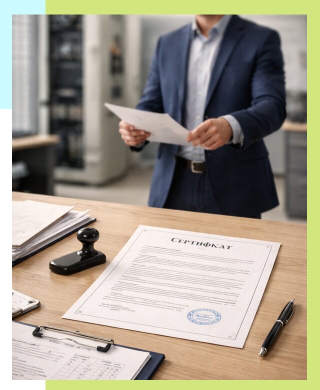 Сертификат на оборудование в Новодвинске от 15341 р. | Алешин-Нвд