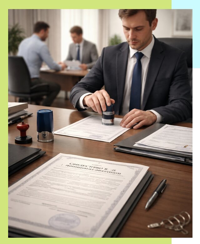 Оформление свидетельства о государственной регистрации в Новодвинске