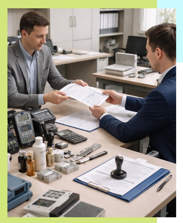 Оформление и получение заключения РЧЦ для оборудования в Новодвинске