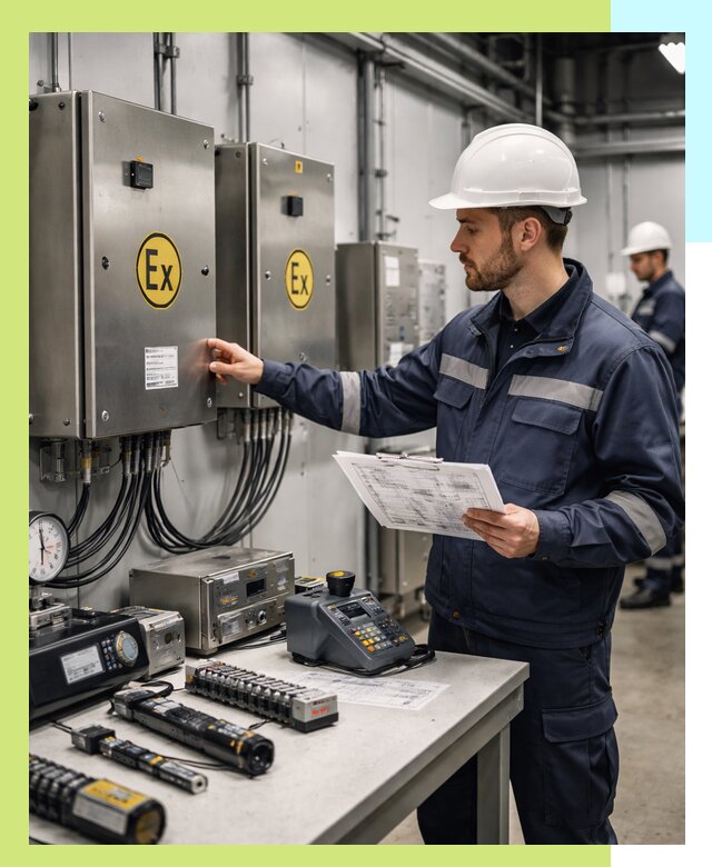 Сертификат взрывозащиты промышленного оборудования в Новодвинске