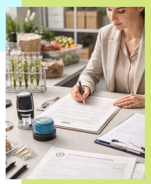 Фитосанитарный сертификат оформить в Новодвинске от 4602 р. | Алешин-Нвд