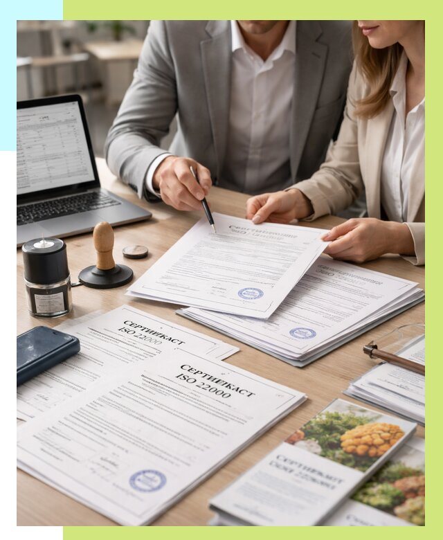 Сертификат ISO 22000 в Новодвинске от 40908 р. под ключ | Алешин-Нвд